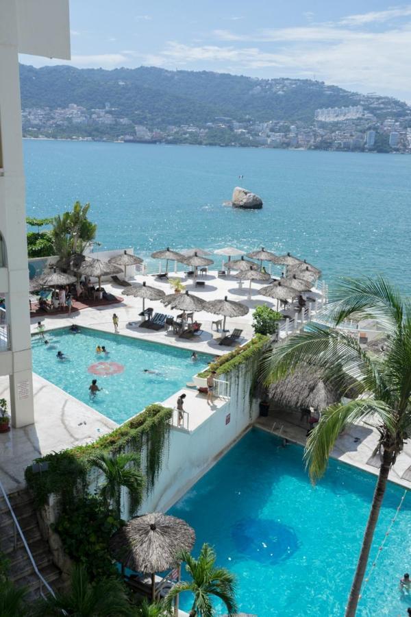 Suite Frente Al Mar En Torres Gemelas Acapulco Exteriér fotografie