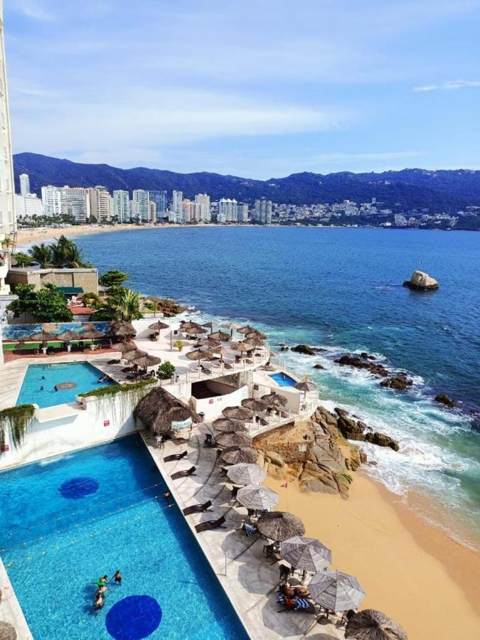 Suite Frente Al Mar En Torres Gemelas Acapulco Exteriér fotografie